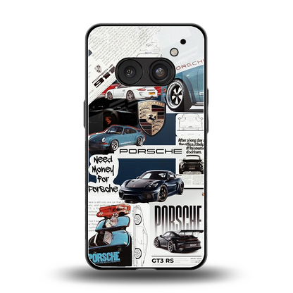 Fund My Ride back phone cover | glass case for nothing phone 2a