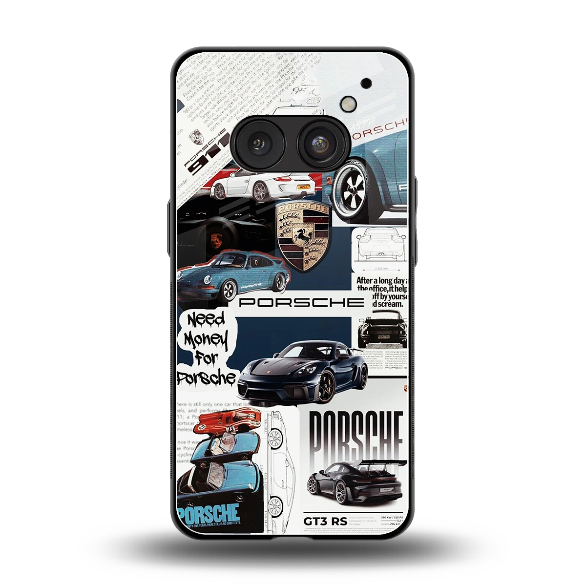 Fund My Ride back phone cover | glass case for nothing phone 2a plus