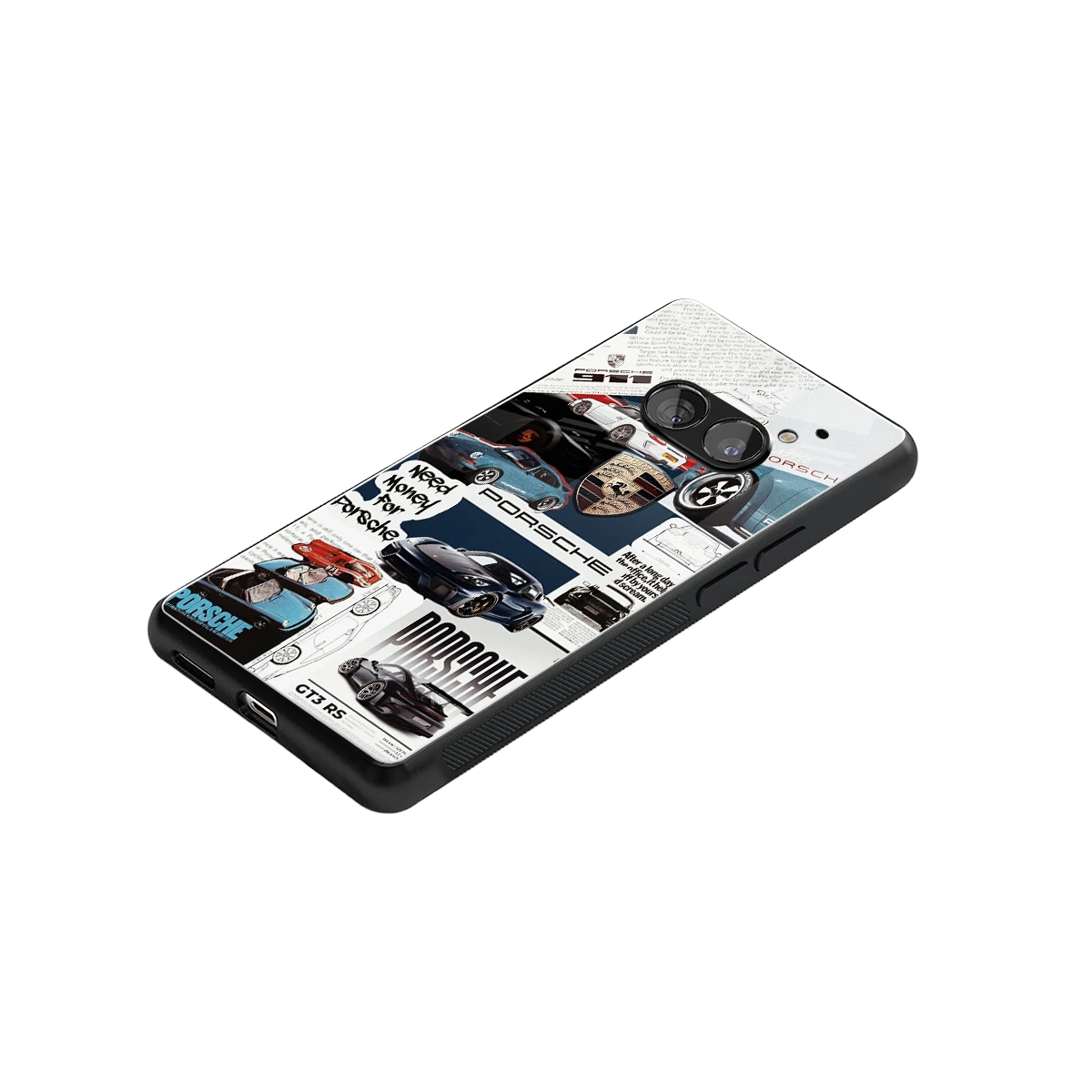 Fund My Ride stylish phone case for nothing phone 2a plus | glossy glass and slim fit