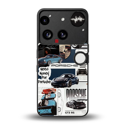 Fund My Ride back phone cover | glass case for nothing phone 3