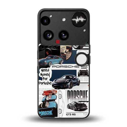 Fund My Ride back phone cover | glass case for nothing phone 3