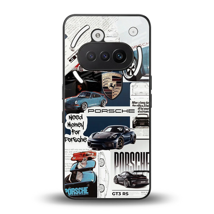 Fund My Ride back phone cover | glass case for nothing phone 3a