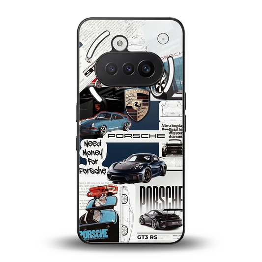 Fund My Ride back phone cover | glass case for nothing phone 3a