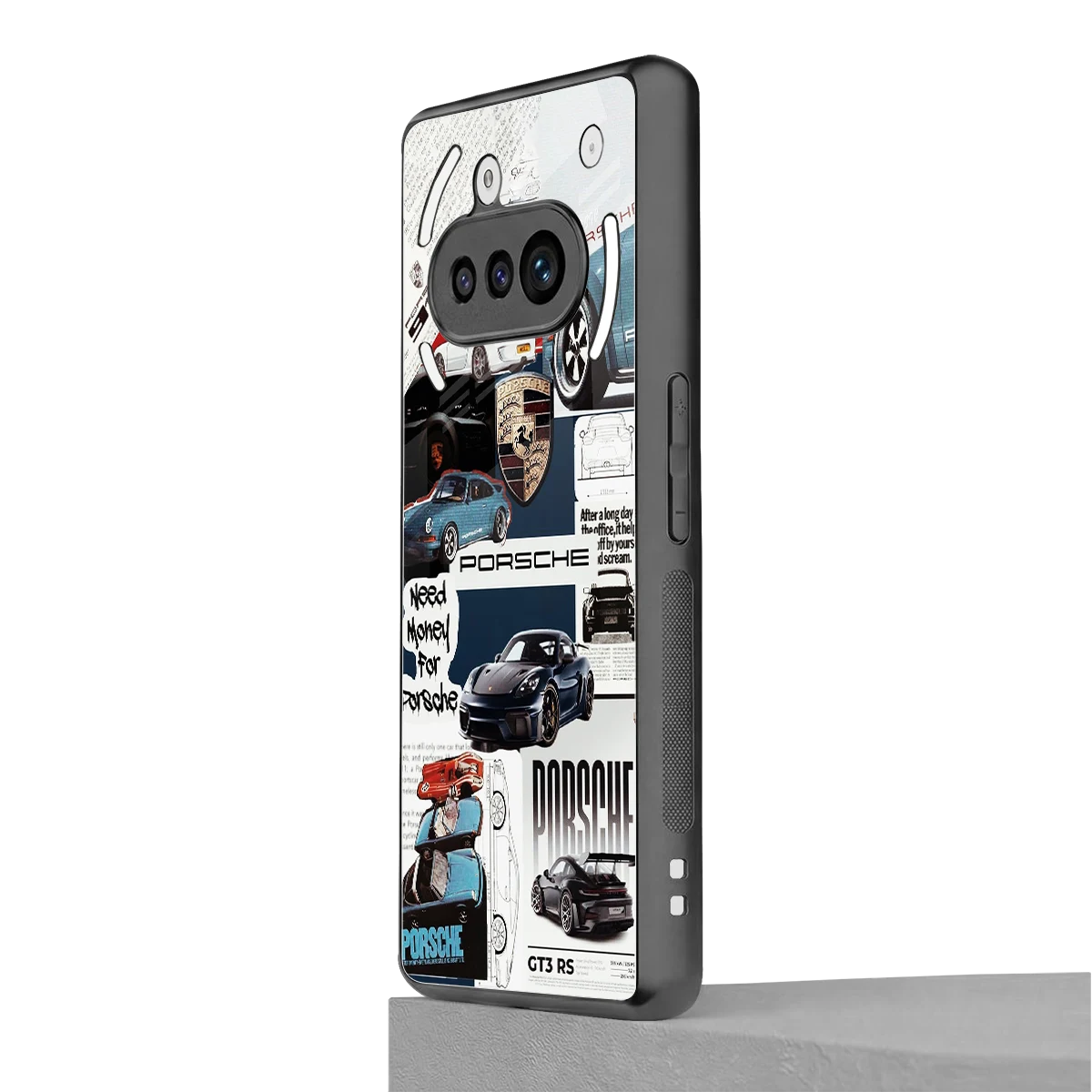 Fund My Ride nothing phone 3a mobile cover | shockproof glass phone case