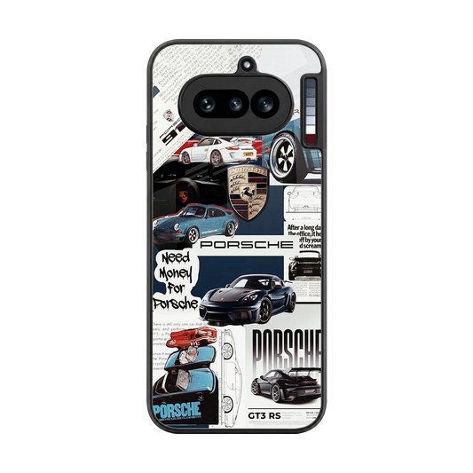 Fund My Ride back phone cover | glass case for nothing phone 4a