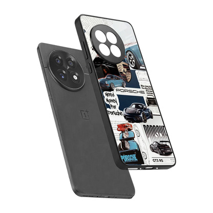 Fund My Ride sleek oneplus 13r cover with tempered glass back and TPU edges