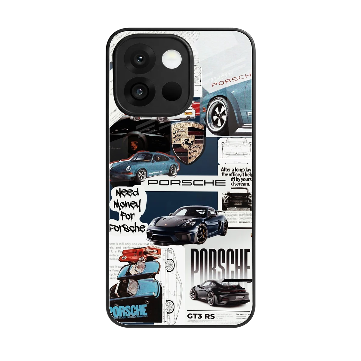 Fund My Ride back phone cover | glass case for oneplus 13s