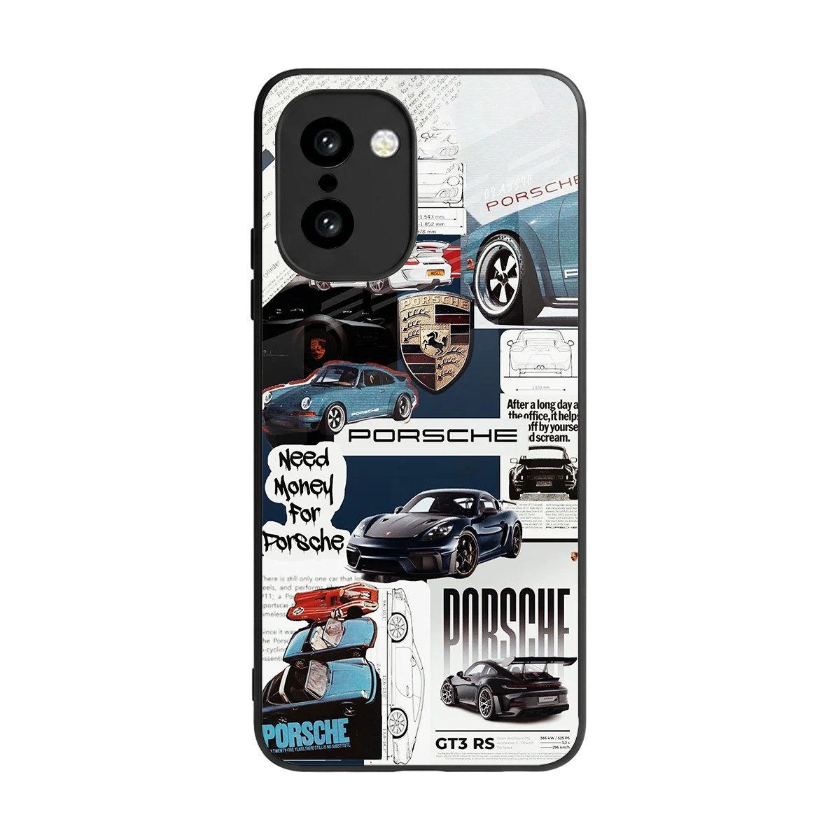 Fund My Ride back phone cover | glass case for oneplus 15r
