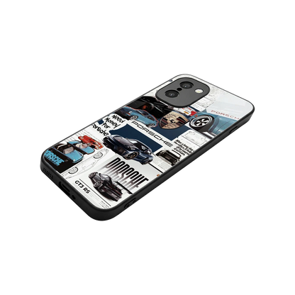 Fund My Ride stylish phone case for oneplus 15r | glossy glass and slim fit