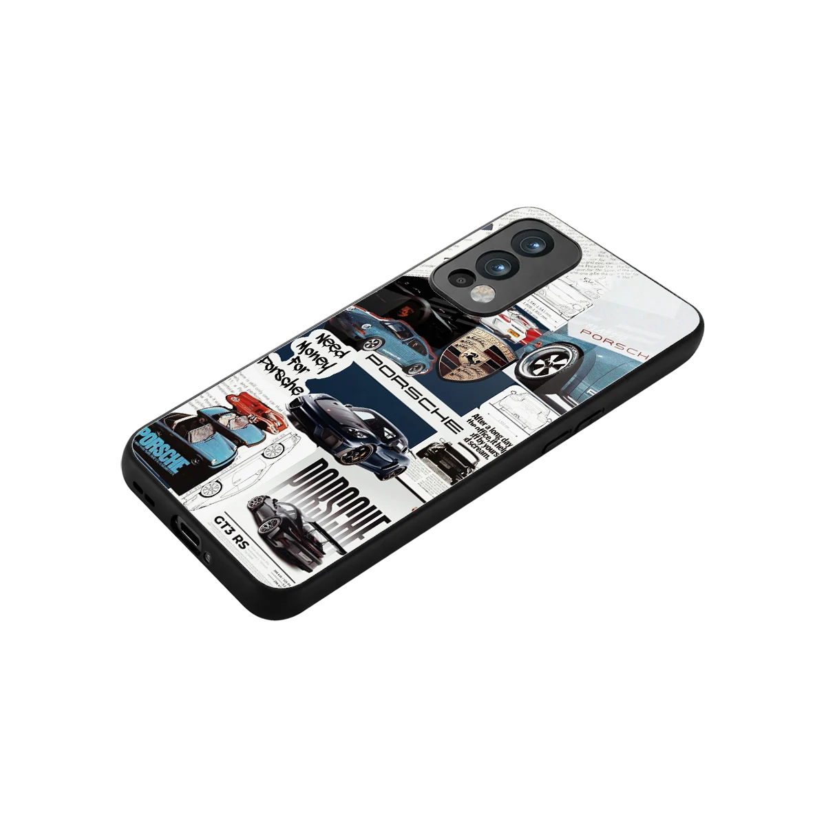 Fund My Ride stylish phone case for oneplus nord 2 | glossy glass and slim fit