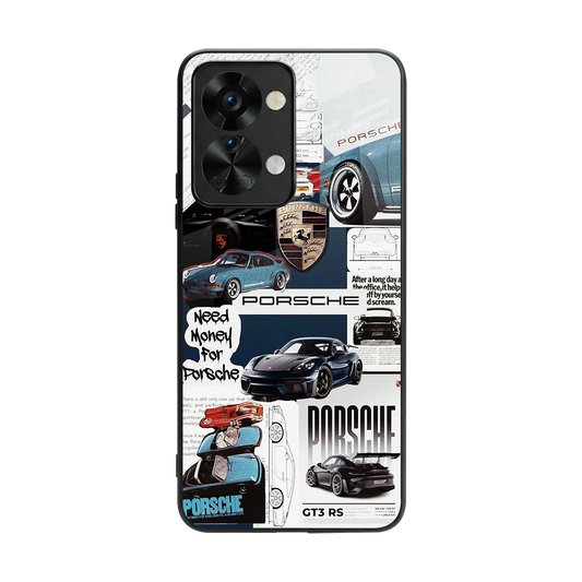 Fund My Ride back phone cover | glass case for oneplus nord 2t