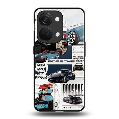 Fund My Ride back phone cover | glass case for oneplus nord 3