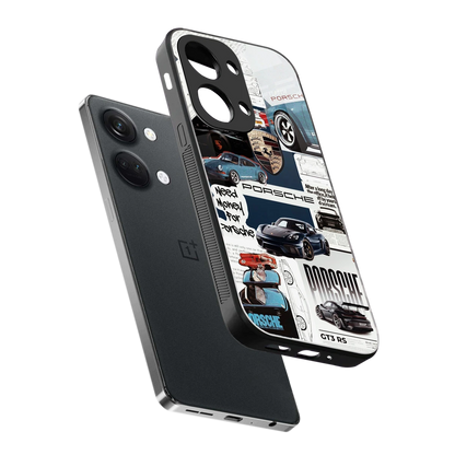 Fund My Ride sleek oneplus nord 3 cover with tempered glass back and TPU edges