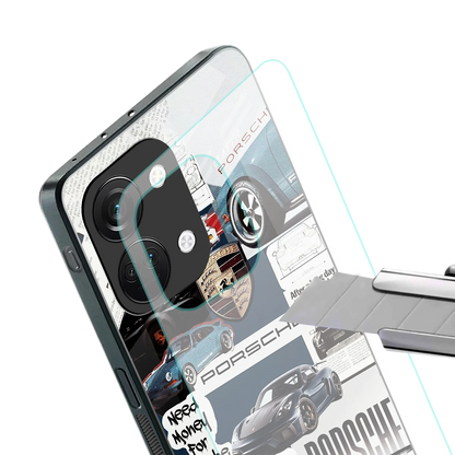 Fund My Ride stylish phone case for oneplus nord 3 | glossy glass and slim fit