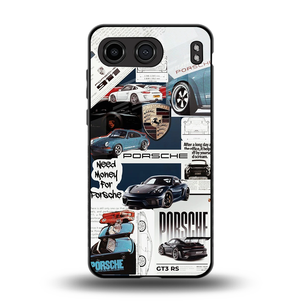 Fund My Ride back phone cover | glass case for oneplus nord 4