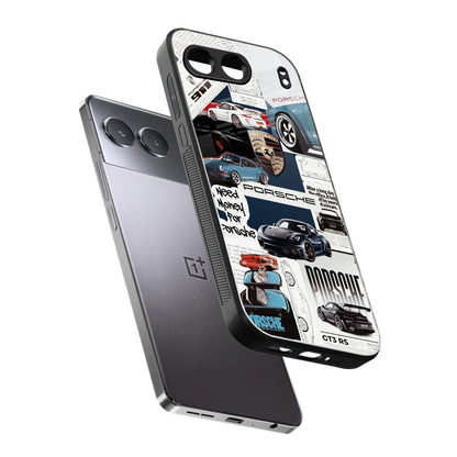Fund My Ride sleek oneplus nord 4 cover with tempered glass back and TPU edges