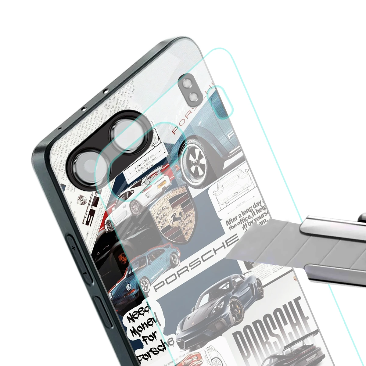 Fund My Ride stylish phone case for oneplus nord 4 | glossy glass and slim fit