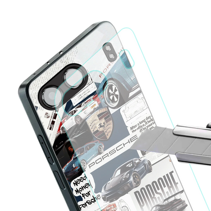 Fund My Ride stylish phone case for oneplus nord 4 | glossy glass and slim fit