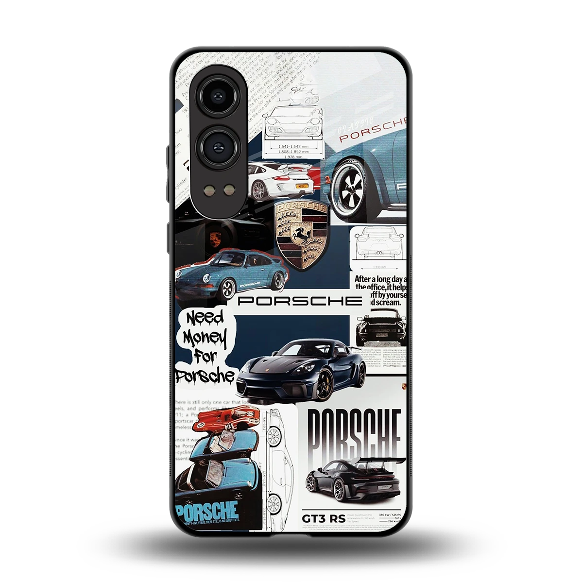 Fund My Ride back phone cover | glass case for oneplus nord ce 4 lite