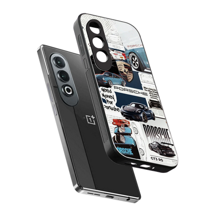Fund My Ride sleek oneplus nord ce 4 cover with tempered glass back and TPU edges