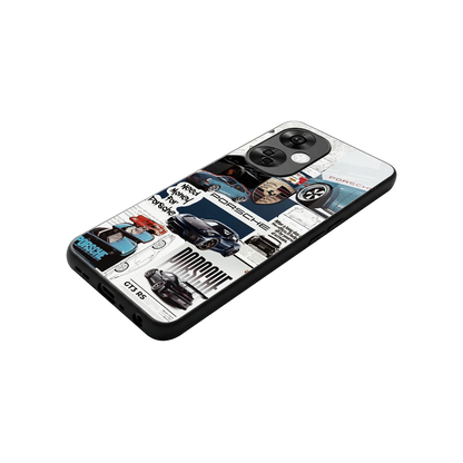 Fund My Ride stylish phone case for oneplus nord ce 3 lite | glossy glass and slim fit
