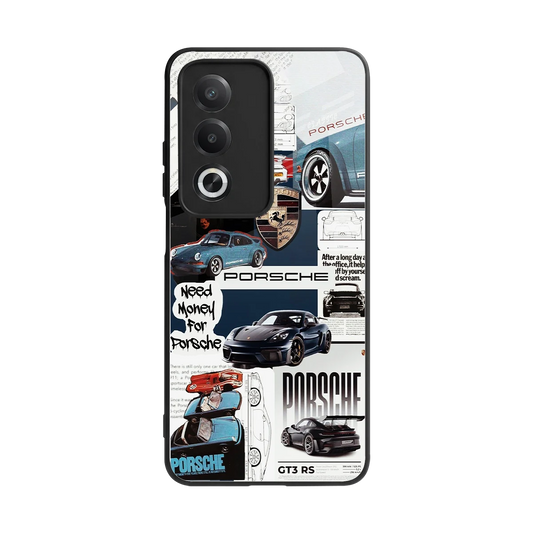 Fund My Ride back phone cover | glass case for oppo a3 pro