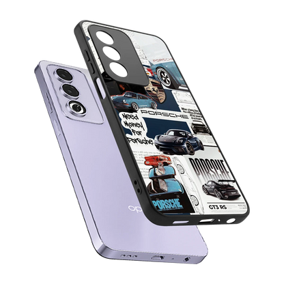 Fund My Ride sleek oppo a3 pro cover with tempered glass back and TPU edges