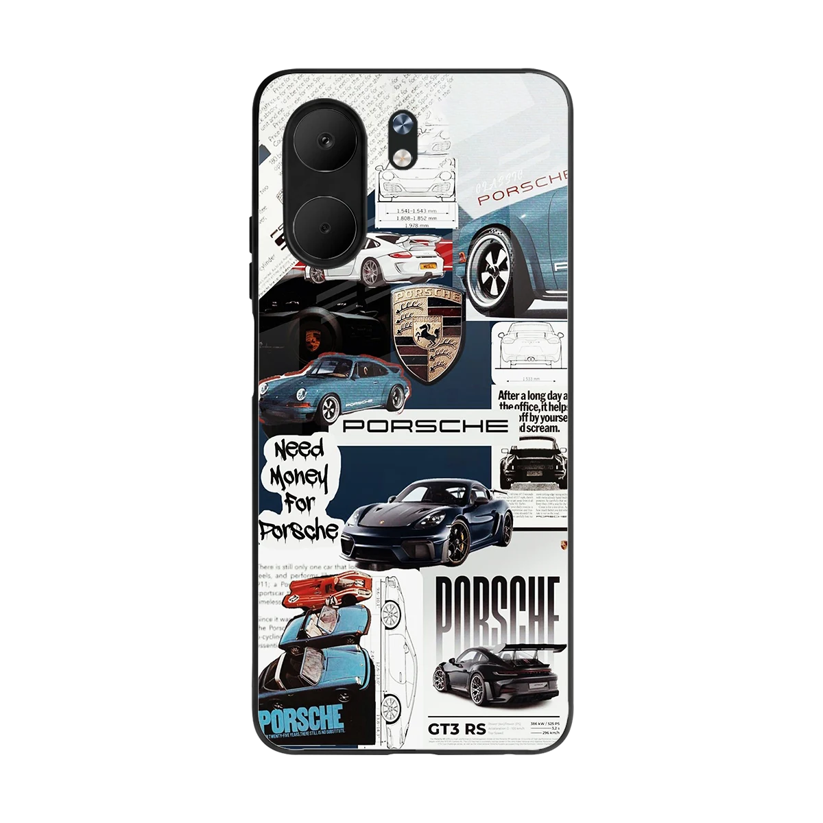 Fund My Ride back phone cover | glass case for oppo a5x 5g