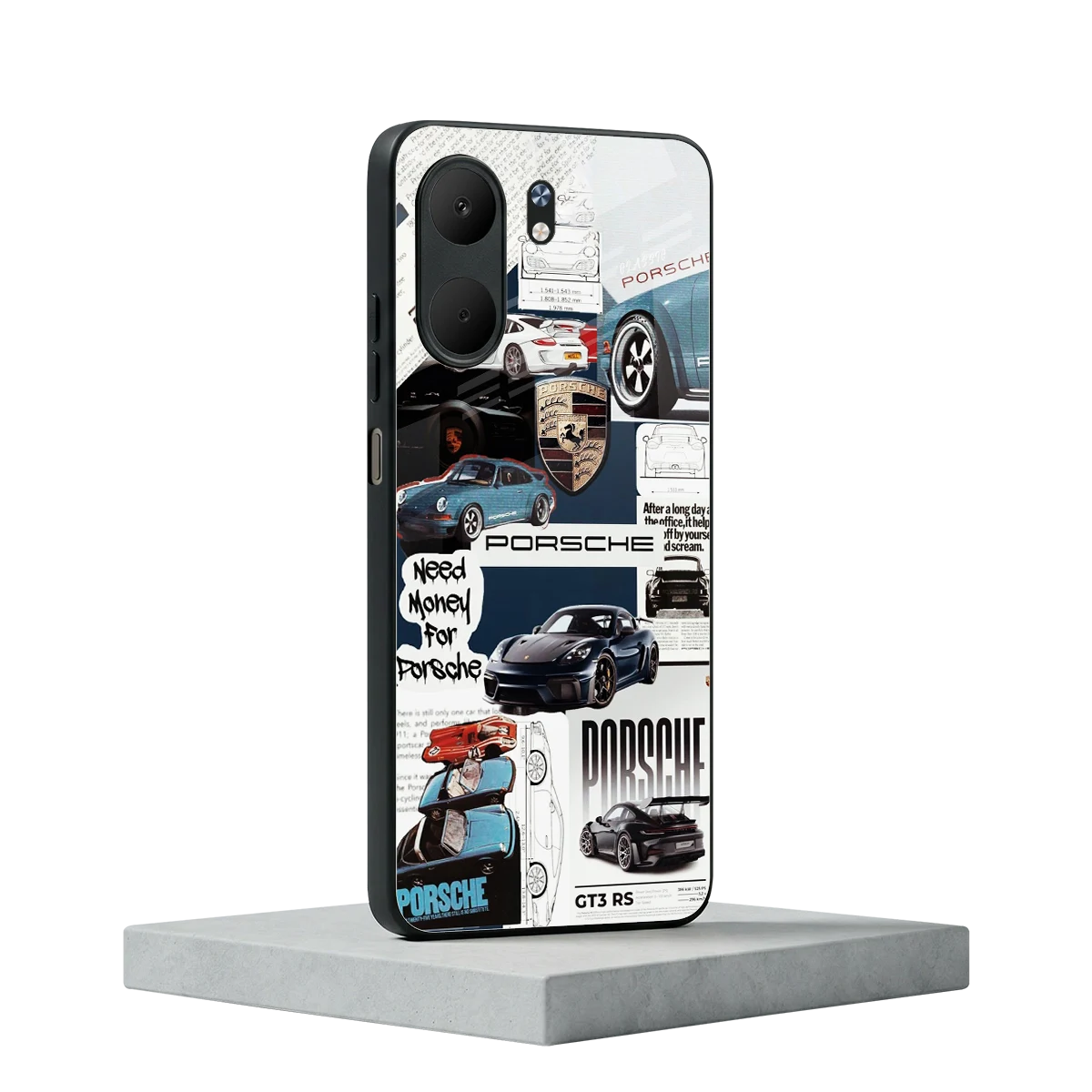 Fund My Ride oppo a5x 5g mobile cover | shockproof glass phone case