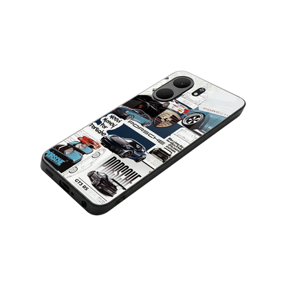Fund My Ride stylish phone case for oppo a5x 5g | glossy glass and slim fit