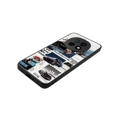 Fund My Ride stylish phone case for oppo f29 pro 5g | glossy glass and slim fit