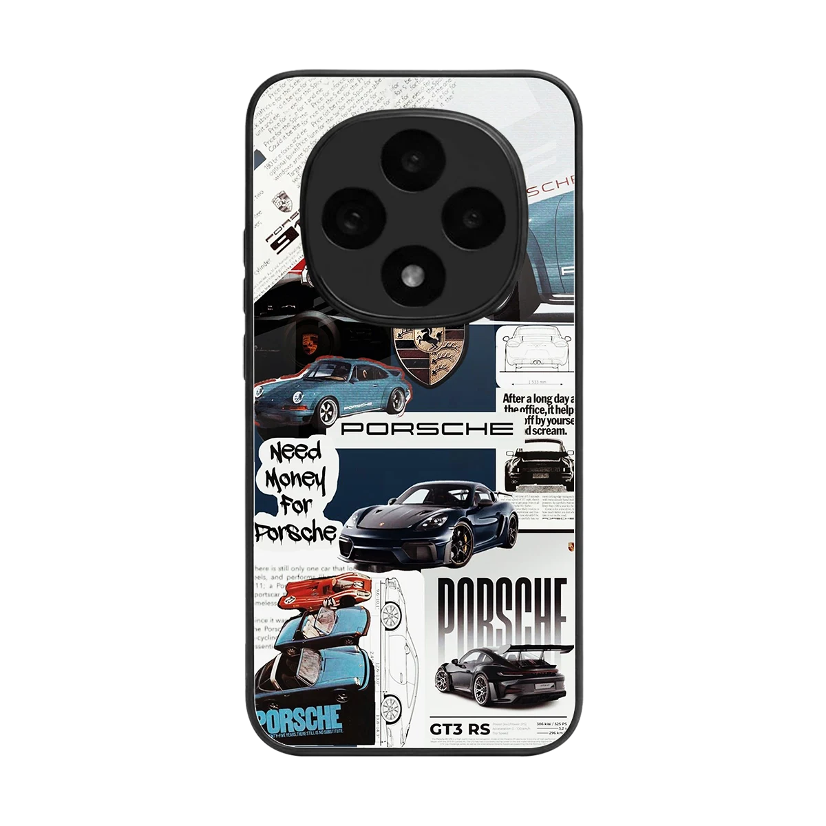 Fund My Ride back phone cover | glass case for oppo f31 pro 5g