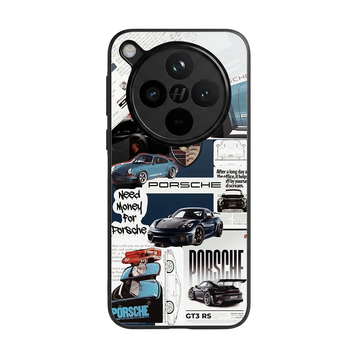 Fund My Ride back phone cover | glass case for oppo find x8