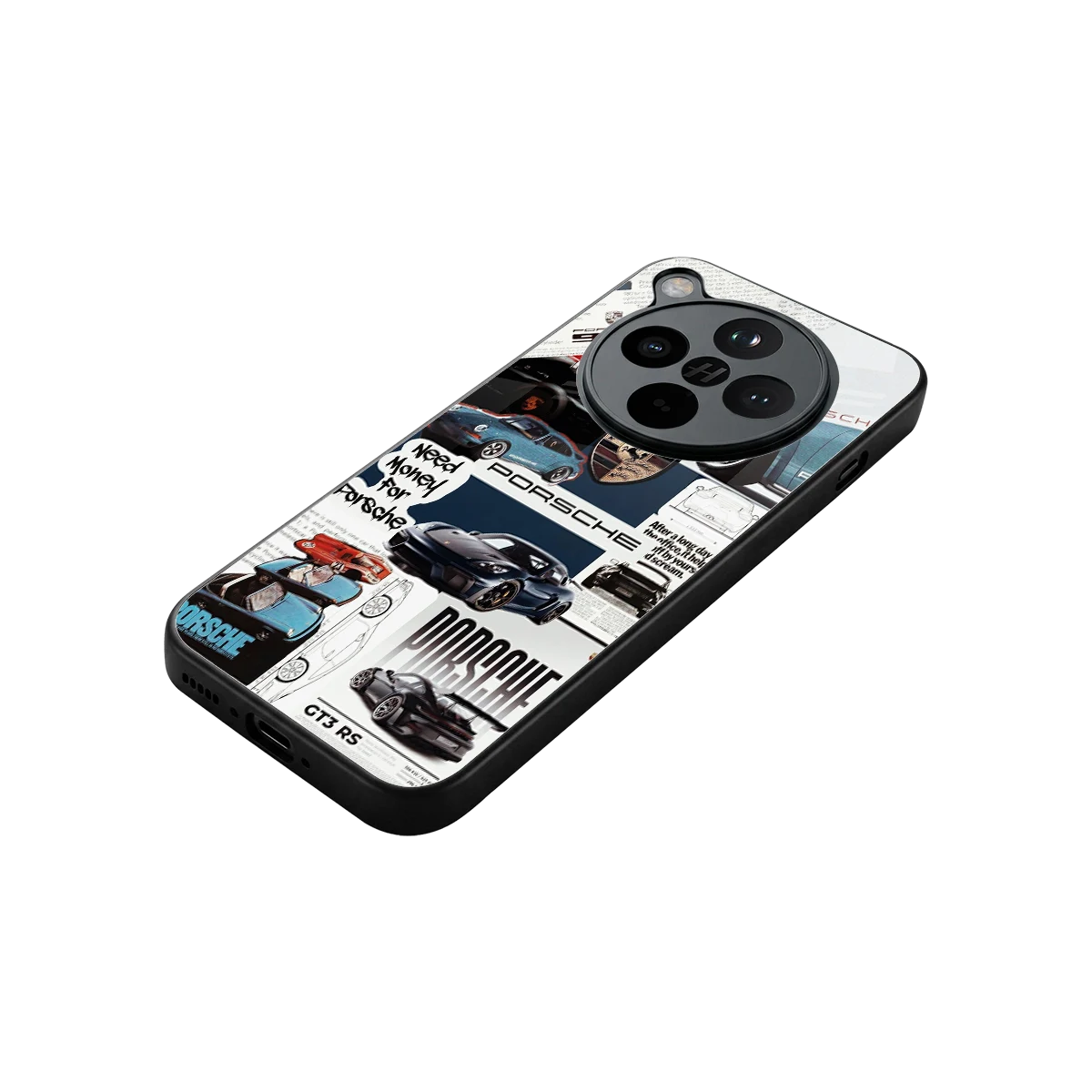 Fund My Ride stylish phone case for oppo find x8 | glossy glass and slim fit