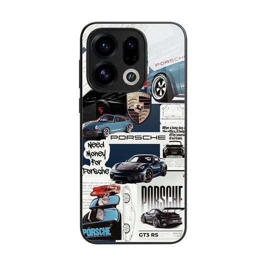 Fund My Ride back phone cover | glass case for oppo find x9