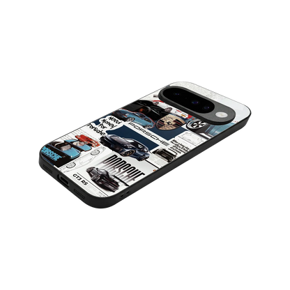 Fund My Ride stylish phone case for google pixel 10 | glossy glass and slim fit