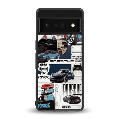 Fund My Ride back phone cover | glass case for google pixel 6 pro