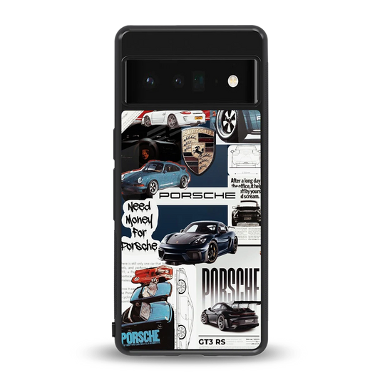 Fund My Ride back phone cover | glass case for google pixel 6 pro