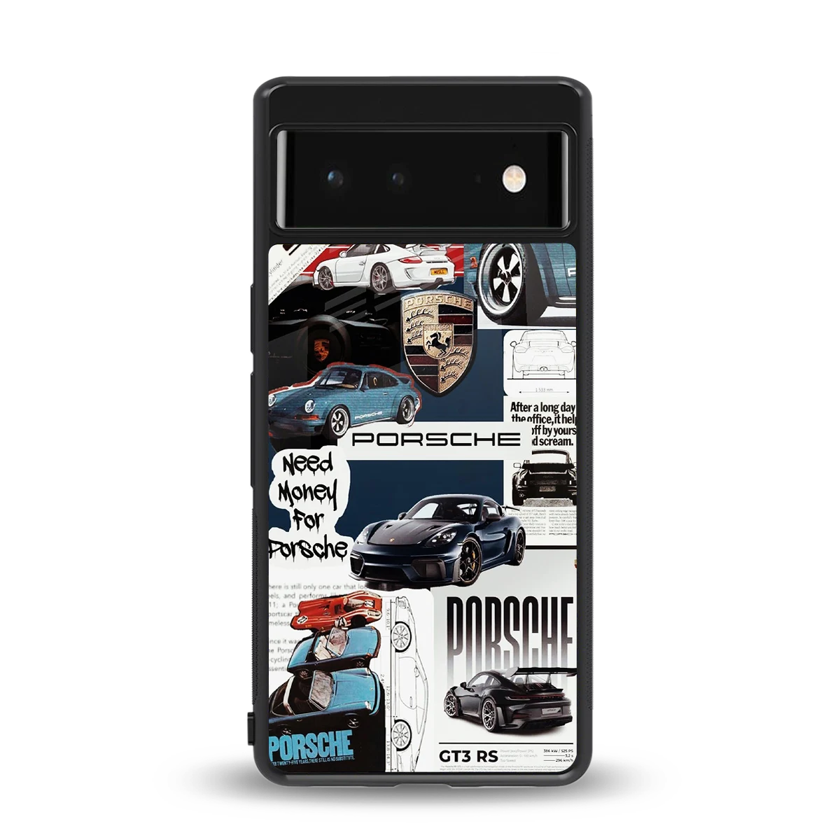 Fund My Ride back phone cover | glass case for google pixel 6