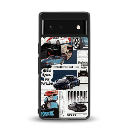 Fund My Ride back phone cover | glass case for google pixel 6