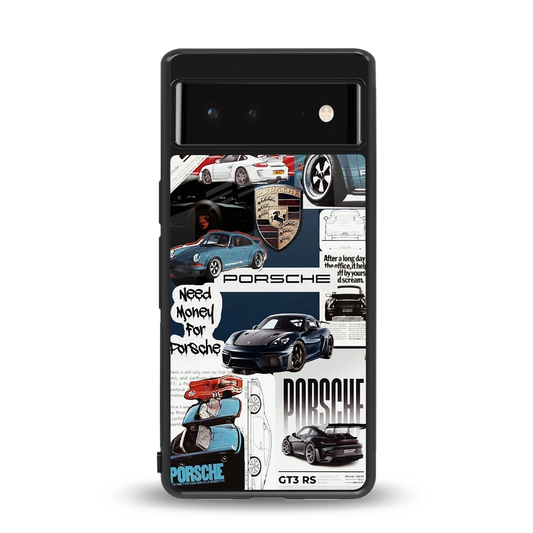 Fund My Ride back phone cover | glass case for google pixel 6