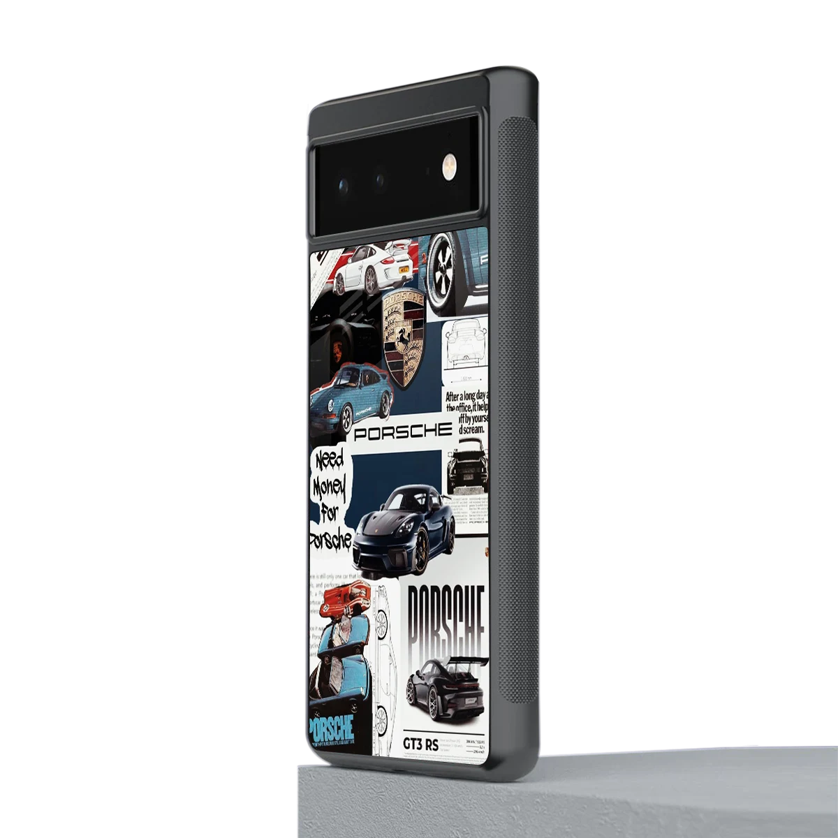 Fund My Ride stylish phone case for google pixel 6 | glossy glass and slim fit