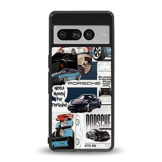Fund My Ride back phone cover | glass case for google pixel 7 pro