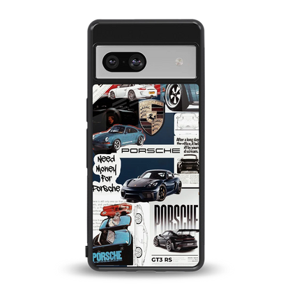 Fund My Ride back phone cover | glass case for google pixel 7a