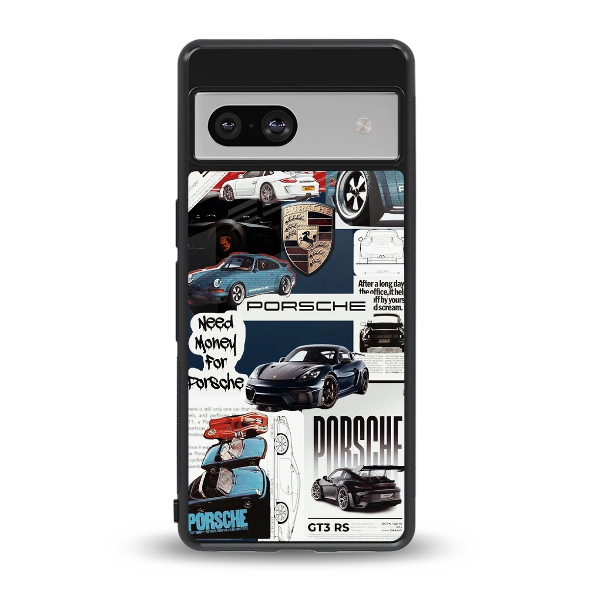 Fund My Ride back phone cover | glass case for google pixel 7