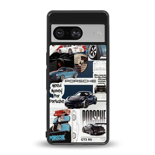 Fund My Ride back phone cover | glass case for google pixel 8