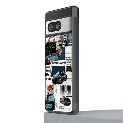 Fund My Ride stylish phone case for google pixel 8 | glossy glass and slim fit