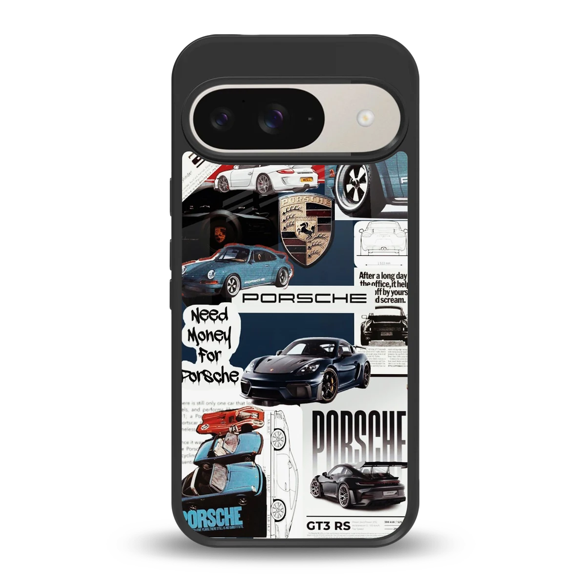 Fund My Ride back phone cover | glass case for google pixel 9
