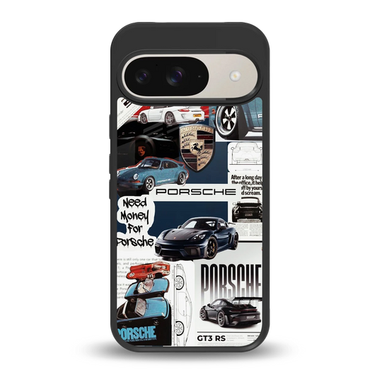Fund My Ride back phone cover | glass case for google pixel 9