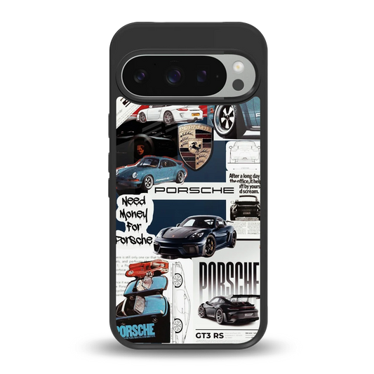 Fund My Ride back phone cover | glass case for google pixel 9 pro xl